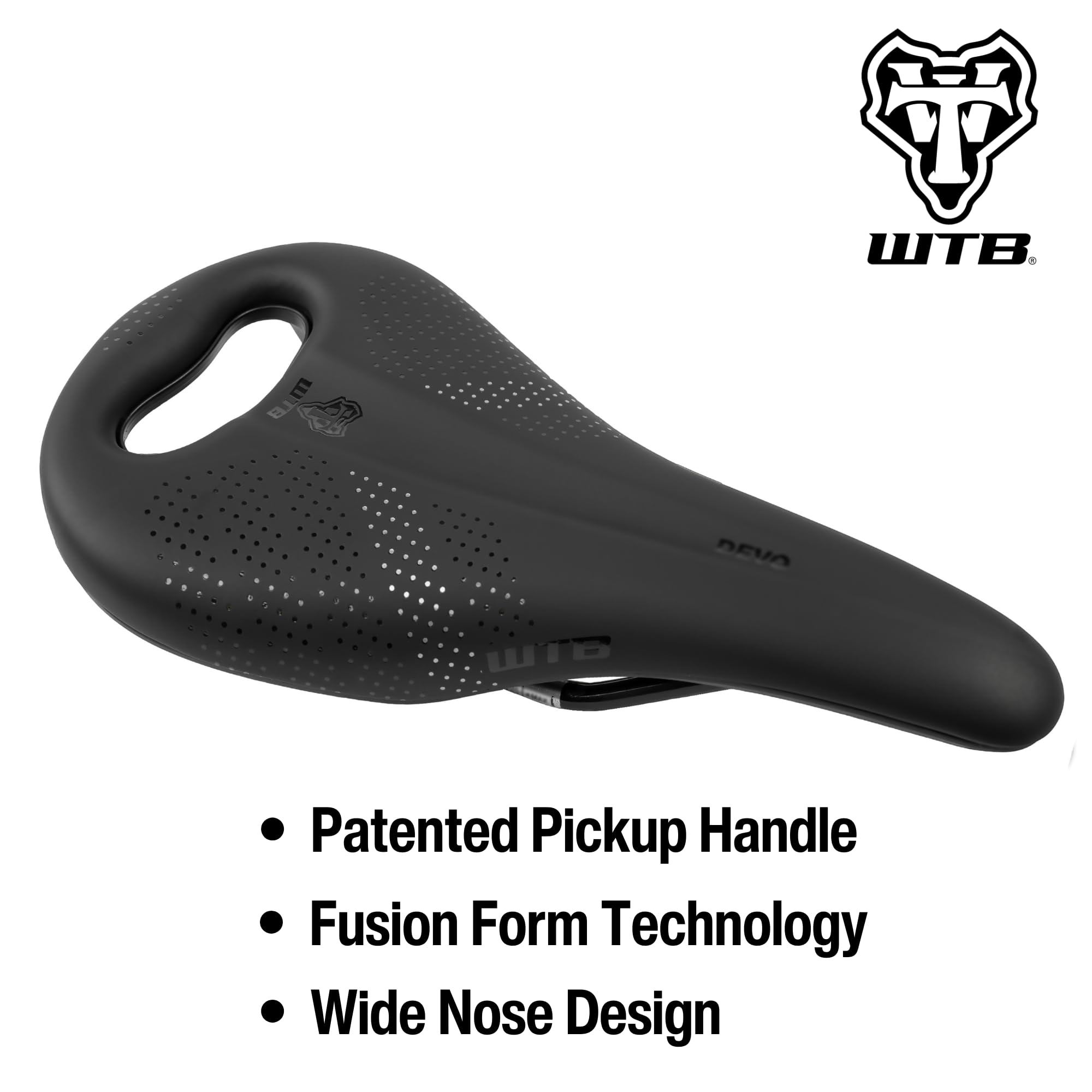 Amazon | WTB Devo ピックアップサドル ブラック クロモリー | WTB
