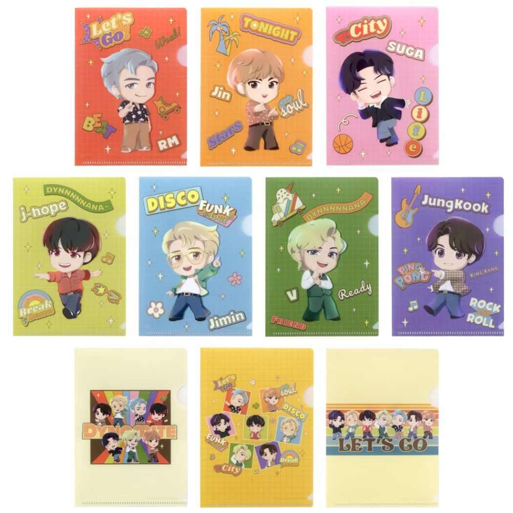 【そら☪ 】BTS ジミン アリラン ミニクリアファイルセット　4点 Amazon.co.jp: タイニータン[A6 クリアファイル ミニ]クリアフォルダー