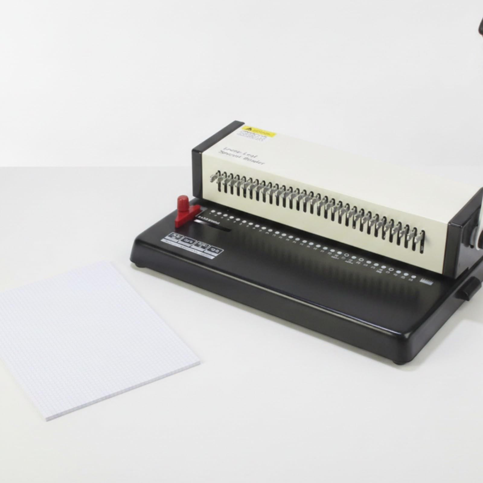 Perforre a Leviera Tavolo | Compatta, Perforatrice a 30, Resistente, Perforre per carte Mobili, Ufficio, Scuola