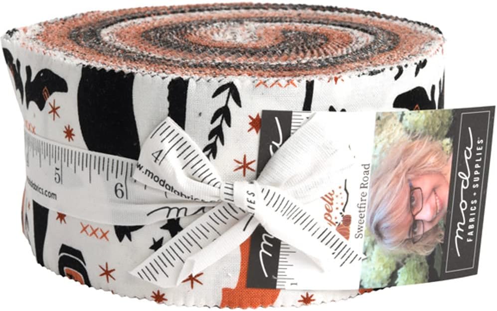 Sweetfire Road Spellbound Jelly Roll 40 2.5-inch Strips Moda Fabrics 43140JR