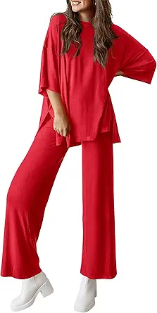 PRETTYGARDEN Two Piece Sets For Women Summer Fashion Lounge Matching Set 2025 Travel Vacation Airport Outfits Clothing