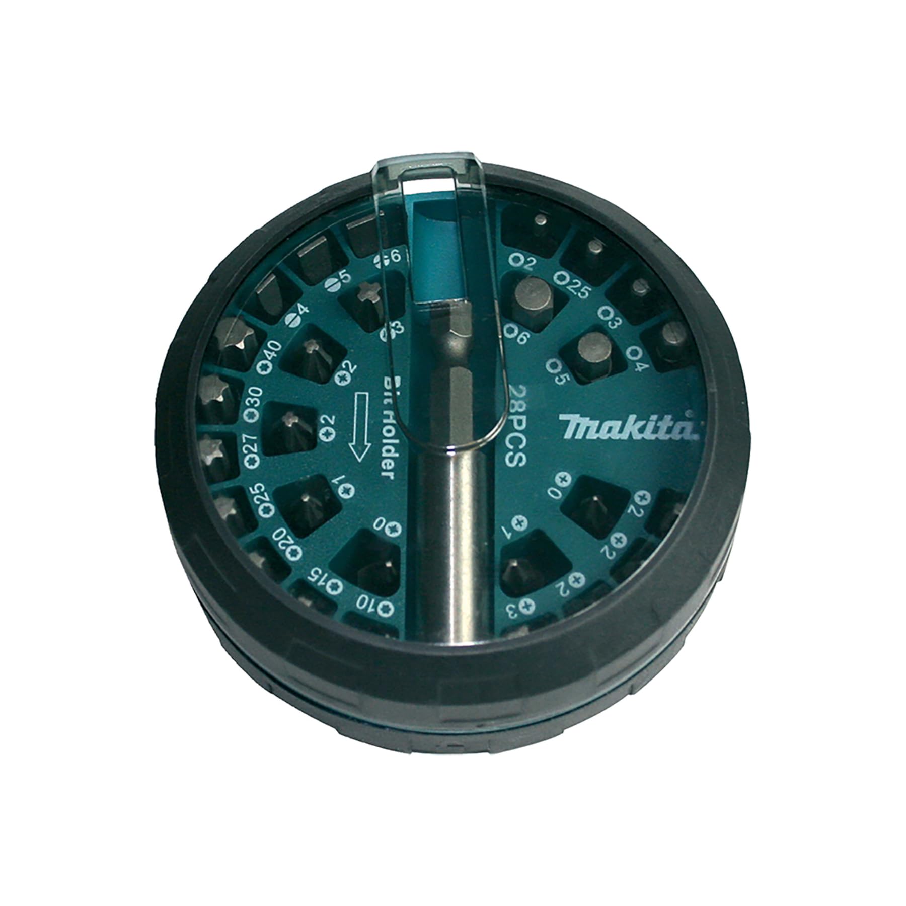 Makita B-28911-6 28Pc Screw Bit Disc Set X6, Multi-Colour