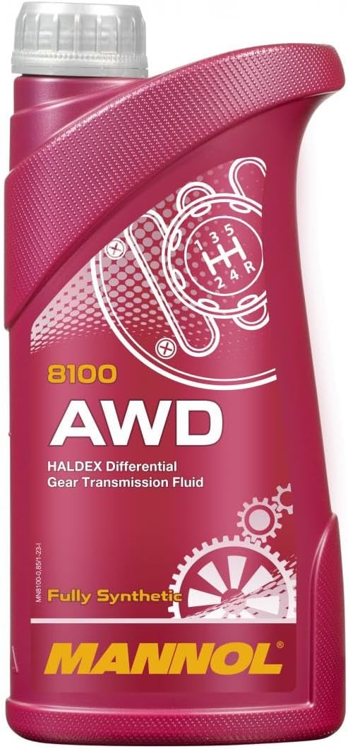 MANNOL 8100 AWD HALDEX DIFFERENTIAL GEAR OIL TRANSMISSION FLUID FULLY SYNTHETIC IMPORTED FROM GERMANY 850ML (1)