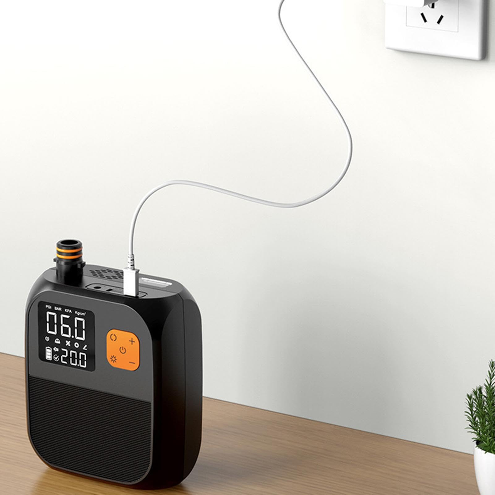 Bezprzewodowa sprężarka powietrza, przenośna elektryczna pompa powietrza | sprężarka powietrza do wiosłowania, oferuje wszechstronne narzędzie do przygotowania sprzętu na każdą wycieczkę na świeżym