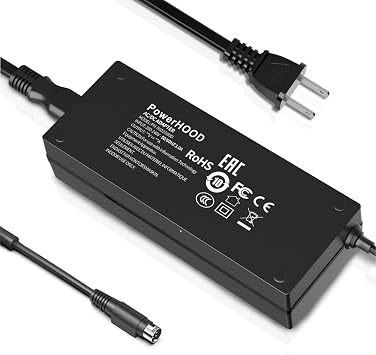 12V 4-Pin AC/DC Adapter for Synology DiskStation DS923+ DS925+ DS925 Plus 4-Bay NAS Network Attached Storage PGB EA11011D-120 EA11001E-120 Power Supply Cord Charger PSU