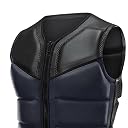 LOOM TREE® Life Jackets Water Sports Kayak Survival Flotation Life Vest Black XL gallery image