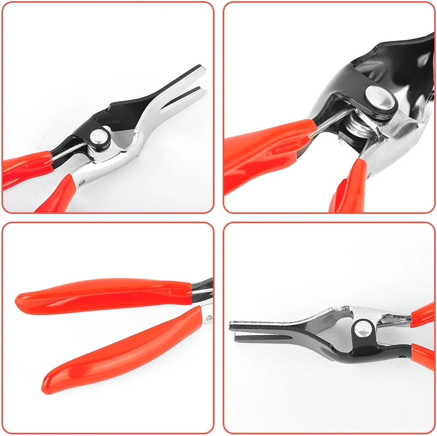 Car Hose Seal Remover Plier Angled Auto Fuel Vacuum Line Tube Separator Pliers Pipe Removal Separation Tool