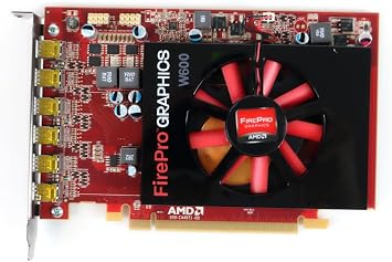 ATI AMD FirePro W600 2GB GDDR5 6Mini DisplayPort PCI-Express Video Card 100-505746