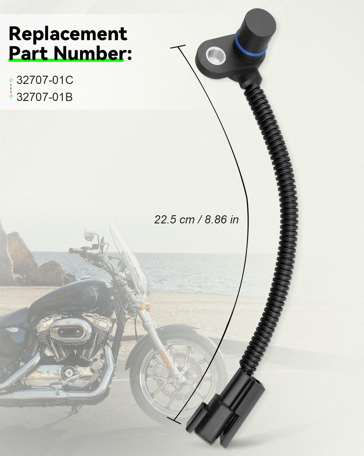 Amazon.co.jp: クランククランクシャフトポジションセンサー 32707-01C 