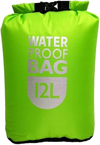Miniatura 2 de Waterproof Dry Bag 6L 12L for Boating Rafting, Outdoor Waterproof Sack Storage Bag, 210T Polyester Taffeta, Roll-Top Closure,