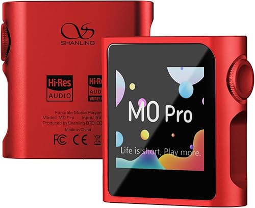 Miniatura 2 de SHANLING M0 Pro Reproductor de música MP3 de alta resolución con reproductor de audio digital Bluetooth, reproductor de audio portátil, reproductor