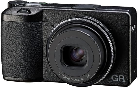 RICOH GR IIIx HDF, Premium Digital Compact Camera with a Built-in Highlight Diffusion Filter, 24MP APS-C Size CMOS Sensor, 40mmF2.8 GR Lens (in the 35mm Format) | Built-in Highlight Diffusion Filter, 24.24MP Aps-C CMOS, 3-Axis Shake Reduction, WI-FI and Bluetooth