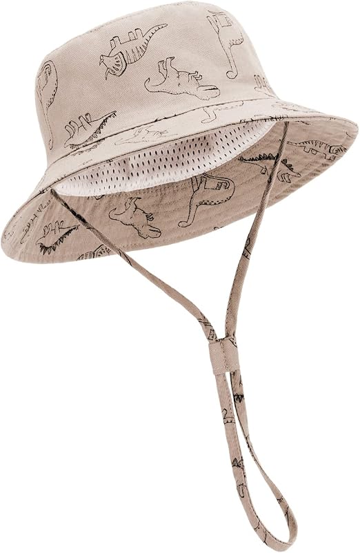 DRESHOW Bobs Bébé Filles Enfant Chapeau de Soleil Unisexe en Pliable Protection Anti-UV Solaire Plage Chapeaux de Soleil Bébé Fille UPF 50+