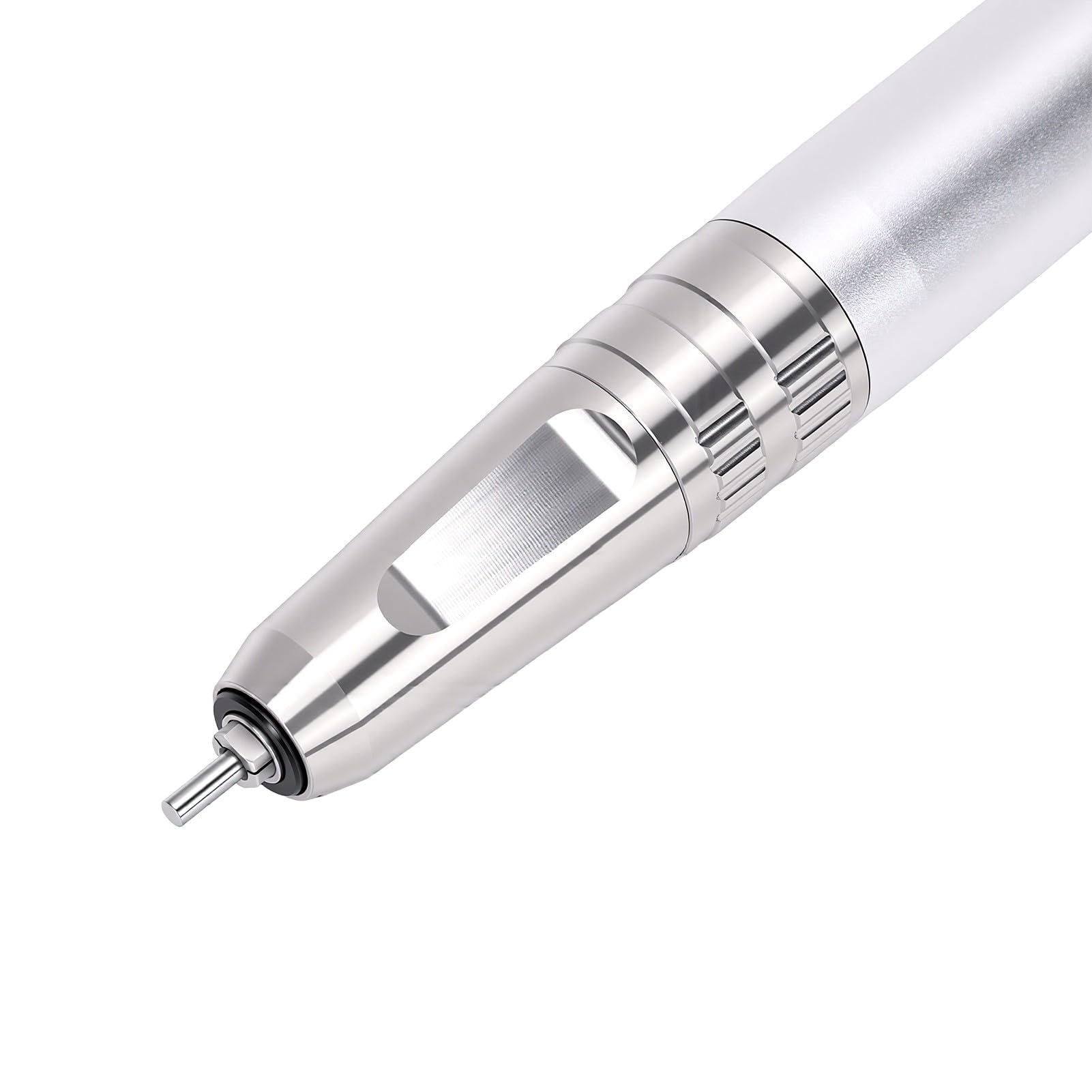 Pongnas Elektrischer Nagelfeilengriff, 133 X 20 Mm, Metall-Nagelbohrhandstück, Passend für WS-02, WS-05, mit Minimaler Vibration Zum Formen, Polieren, Nagelhautarbeiten