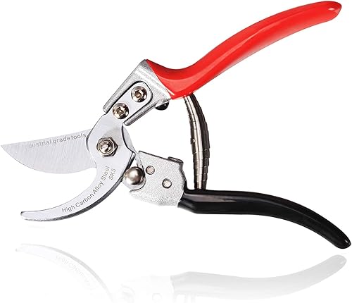 Miniatura 2 de TONMA Tijeras de Podar Fabricadas en Japón Tijeras Profesionales de 8 Pulgadas Premium para Plantas de Jardín Tijeras Secateurs con Mango