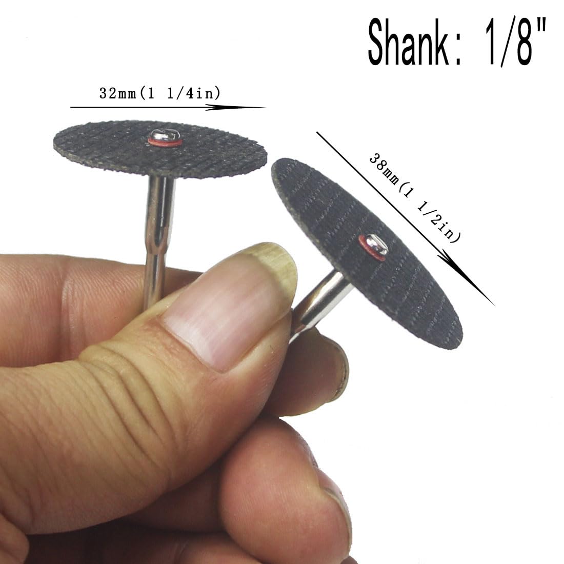 Luo Ke 40 Pcs Resin Cut Off Wheels - 1-1/4" & 1-1/2" Fiberglass - View #13