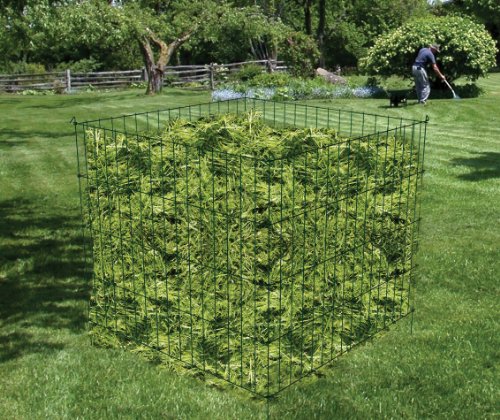 Panacea Products 89560 Compost Bin, 30-Inch Height By 36-Inch Width By 36-Inch Diameter, Green #TOP3
