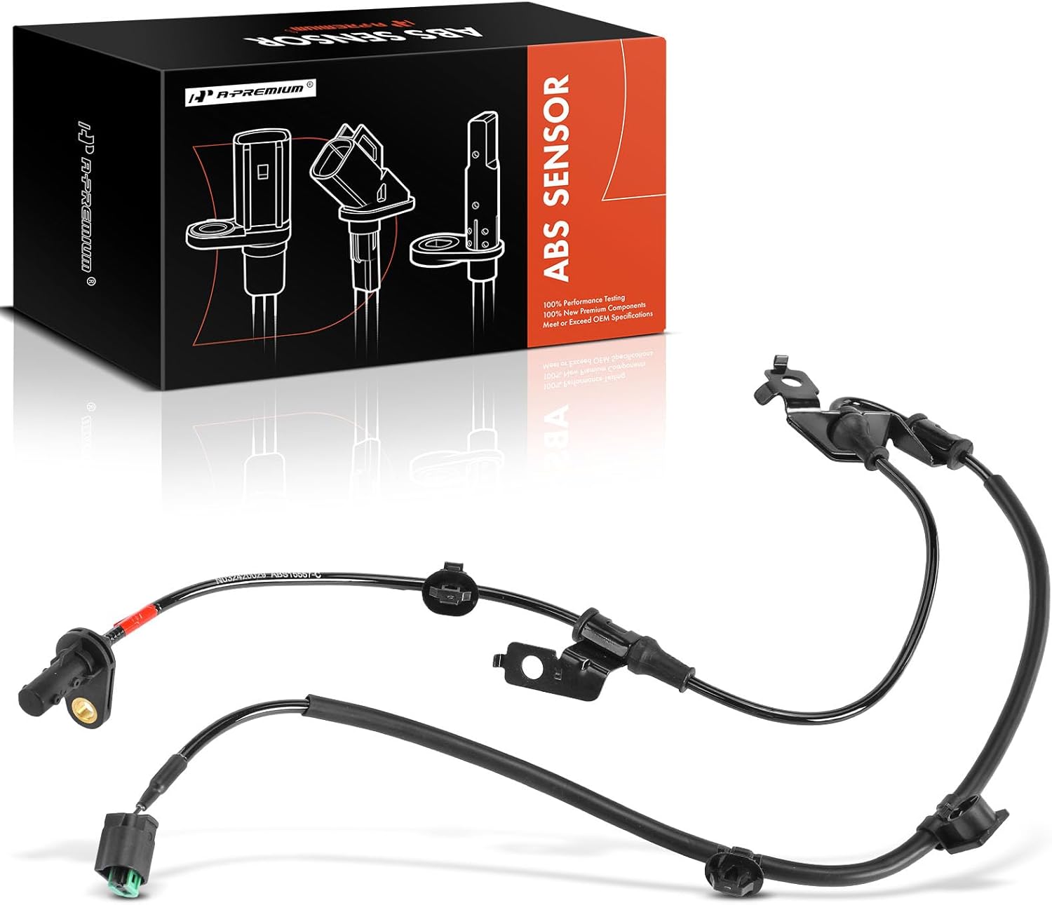 A-Premium ABS Wheel Speed Sensor Compatible with Kia Models - Cadenza 2017 2018 2019 2020 - Front Right Passenger Side, Replace# 59830F6000