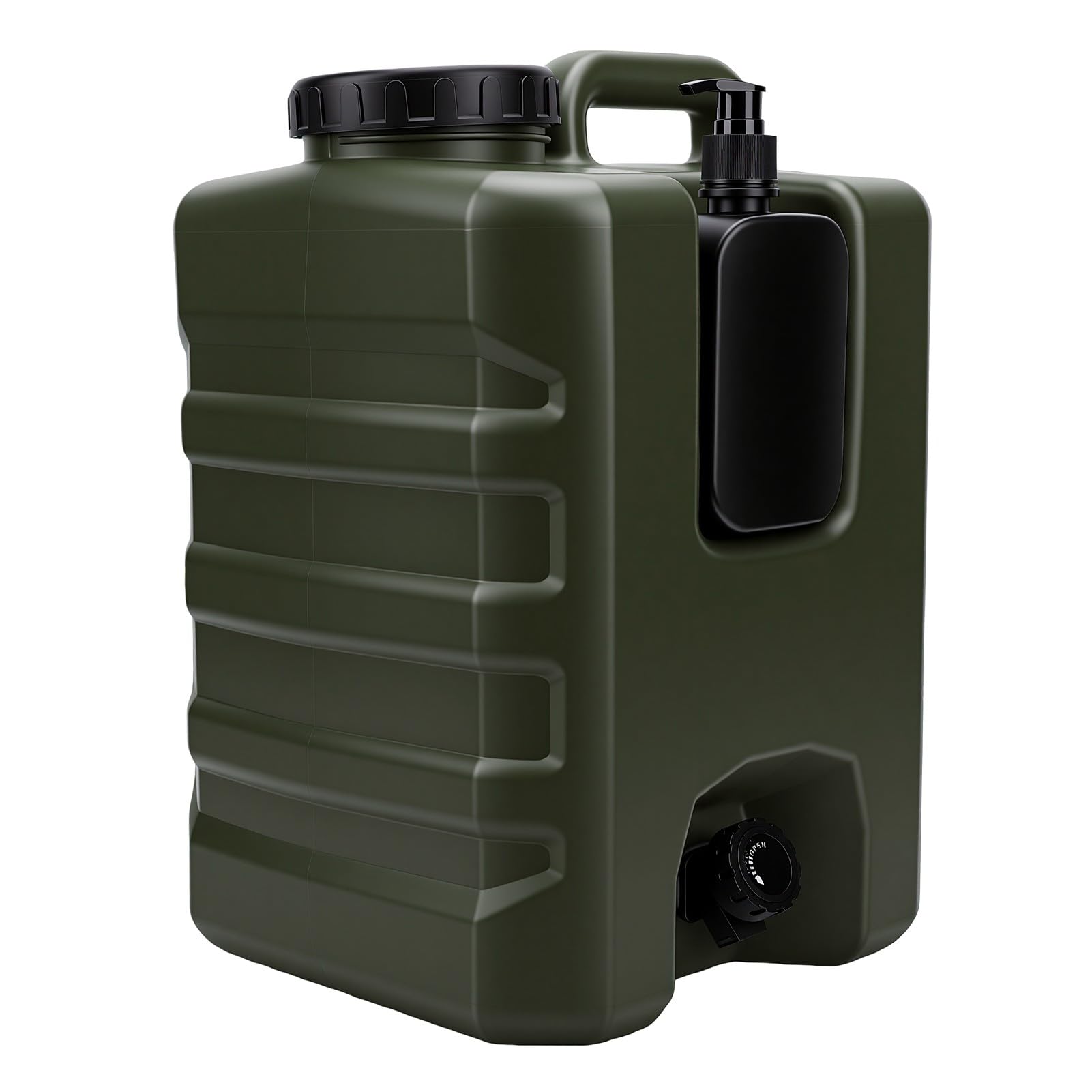 PUSOKEI 20L Food Grade Camping Water Tank with Spigot