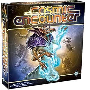 Cosmic Encounter 4th Edition Board Game by Fantasy Flight Games – Classic Intergalactic Conquest Strategy Game for Kids and Adults, Ages 14+, 3-5 Players, 1-2 Hour Playtime