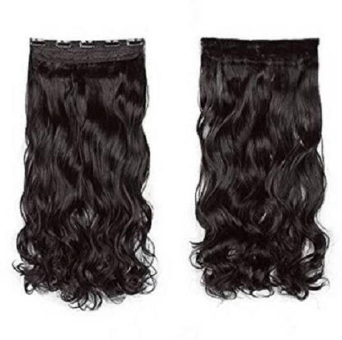 Extension 23 Inch Brown Curly Hair Extension-image-26