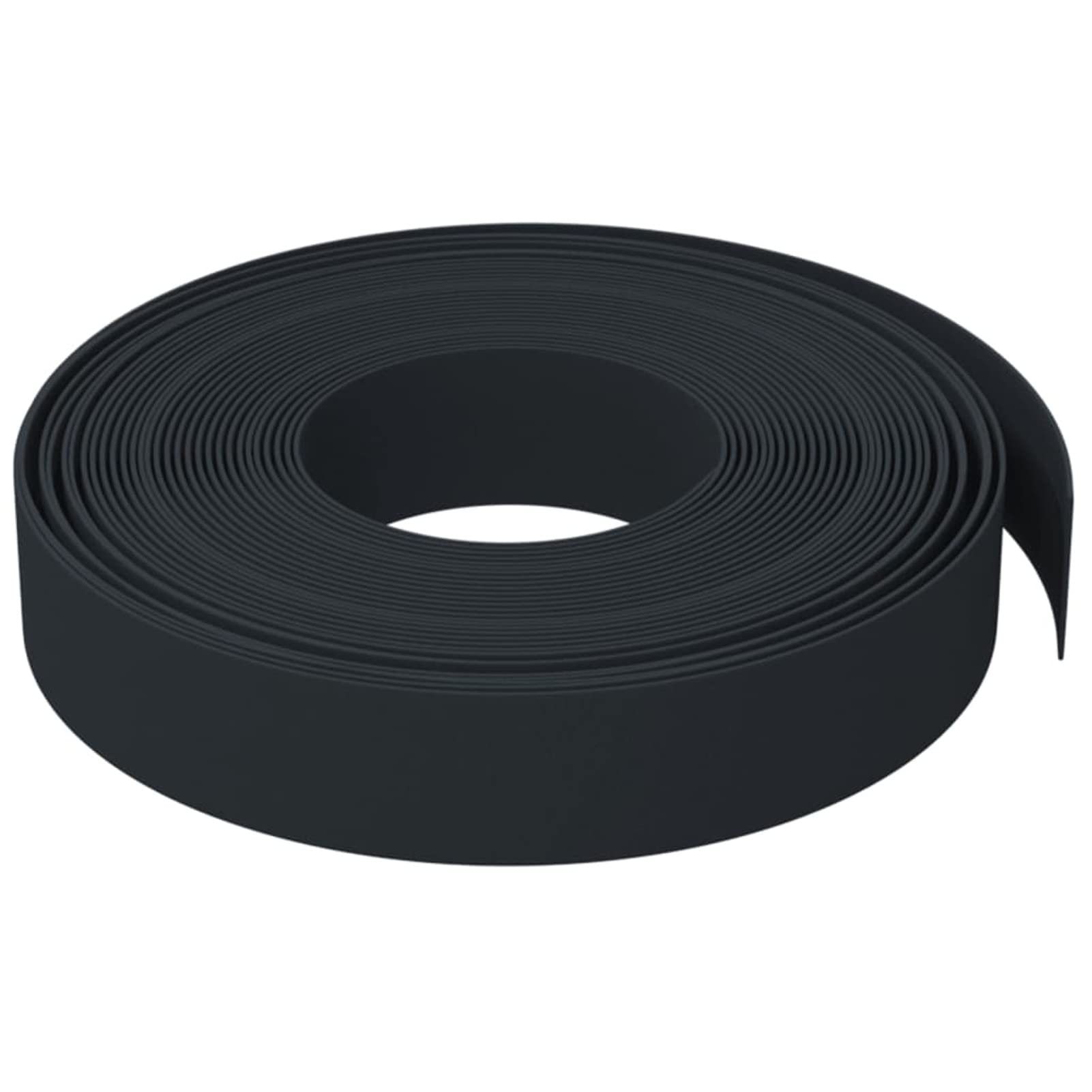 Borduras de jardín 3 uds, Bordes Jardin Exterior, Bordillo Jardin, Borde del Césped, Vallas Separacion Jardin, Polietileno Negro 10 m 10 cm