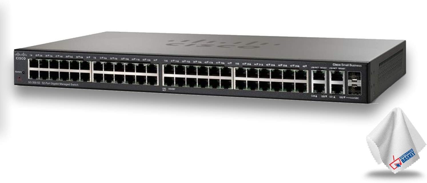 Amazon.com: Cisco SG350-28P 350 Series 28-Port PoE+ Managed Gigabit ...
