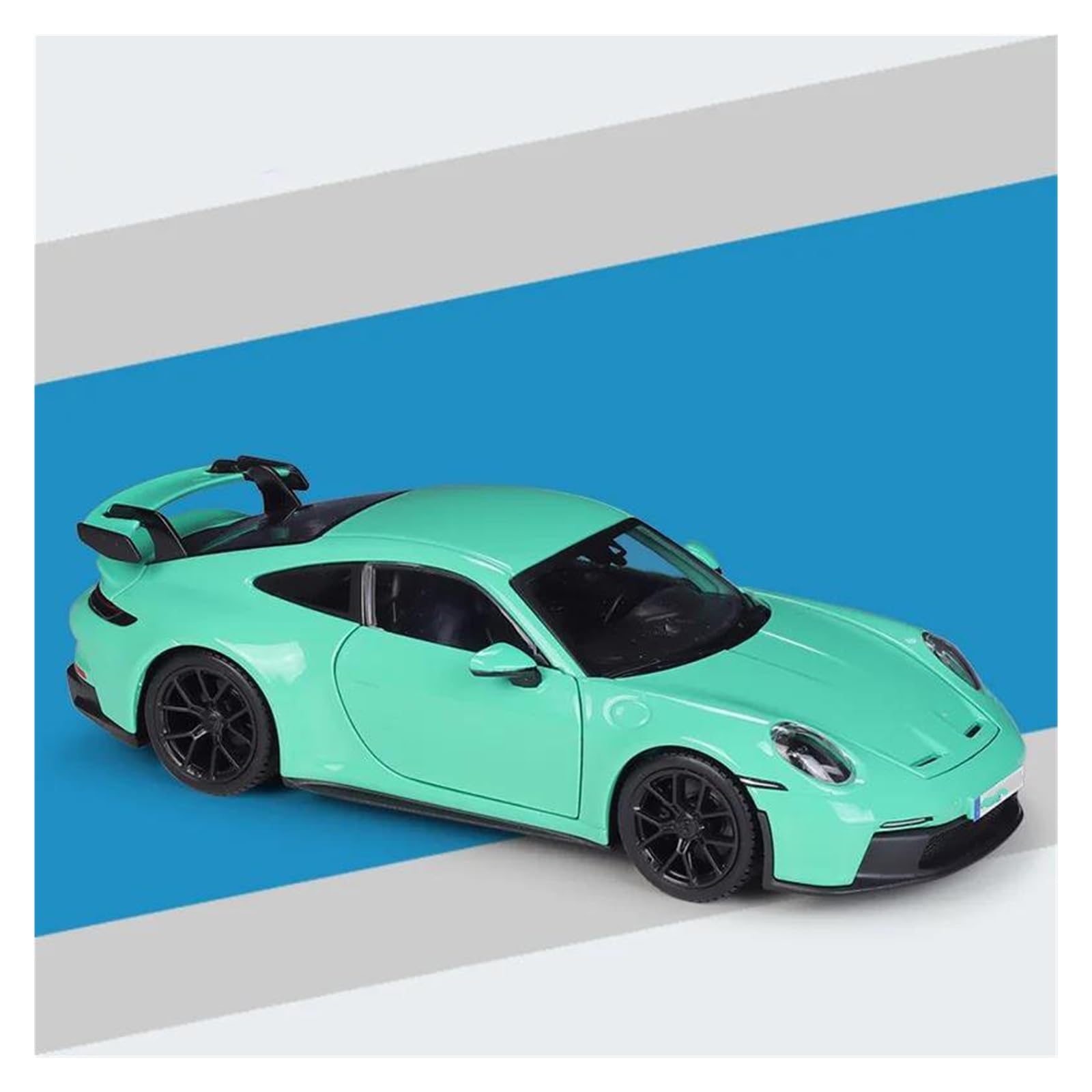UIFCOG Die Cast Collectible Car Model 1:24 For Porsche 911 GT3 Alloy Metal Diecast Vehicles Model(A)