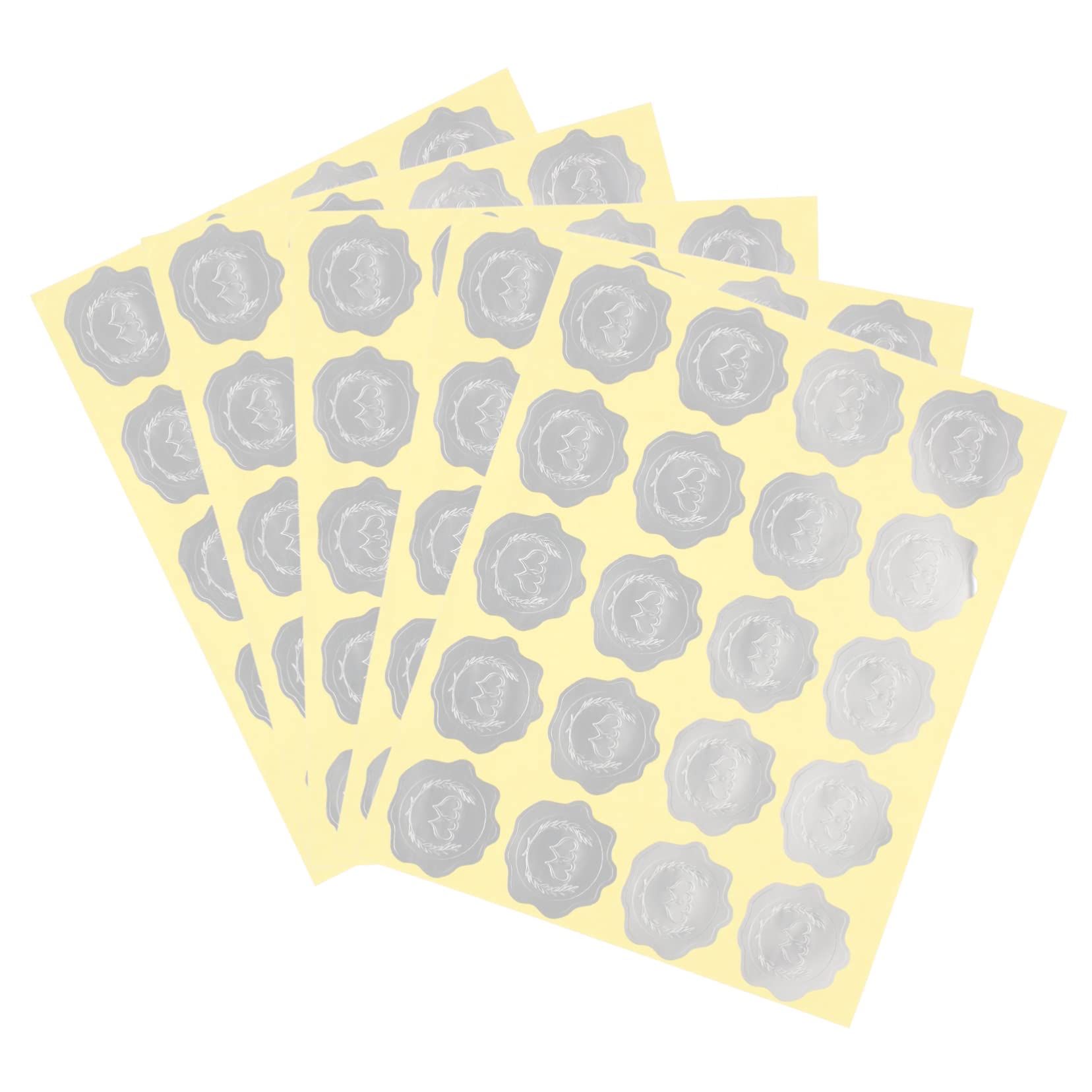 Lurrose 20fogli Adesivi Decorativi Per Etichette Adesive Per e Matrimoni Per Buste e Stickers Totali