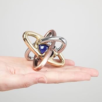 Amazon.com: Bits and Pieces Metal Brain Teaser Puzzle - EZ