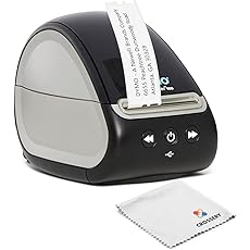 Dymo LabelWriter 550 Label Printer | labelmaker with Direct Thermal Printing | Automatic Label Recognition | Prints Address Labels, Shipping Labels, Barcode Labels and More | EU Plug