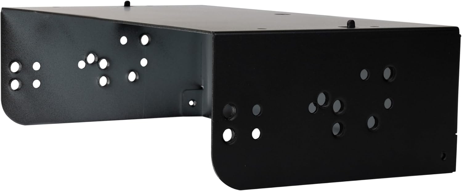 2-DIN mounting bracket for car stereo installation