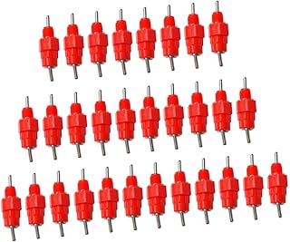 KONTONTY Pendurado 30 Pçs Bebedouro Automático De Frango Tigela De Água Automática Pequeno Bebedouro De Frango Pomba Coelhinho Alimentador De Água De Frango Alimentador De