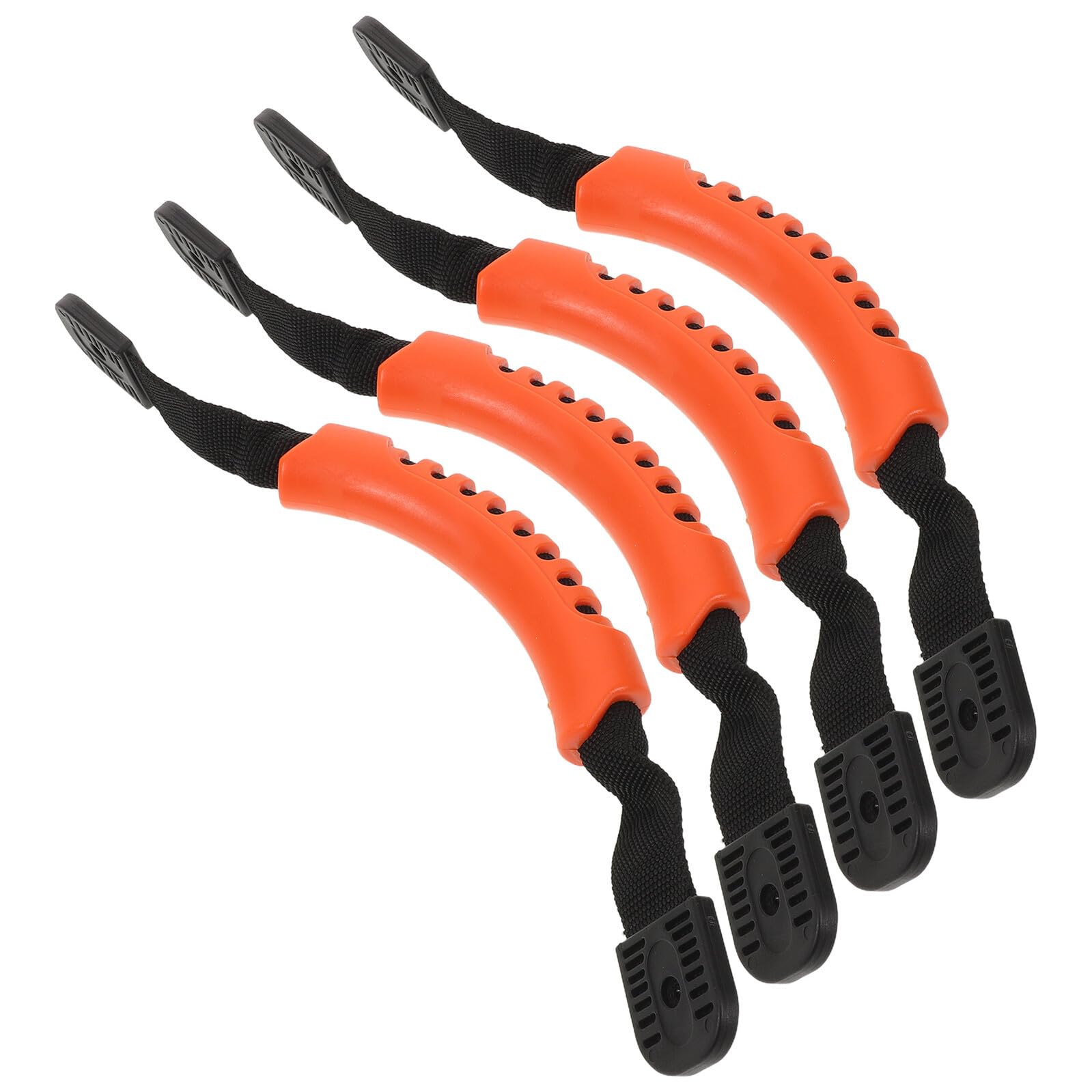 Set Maniglie per Trasporto Kayak Laterali Arancioni Kit di Sostituzione Ergonomico in Materiale Resistente Accessori per Canoa Adatti a Uso Oceano Fiume e attività Outdoor