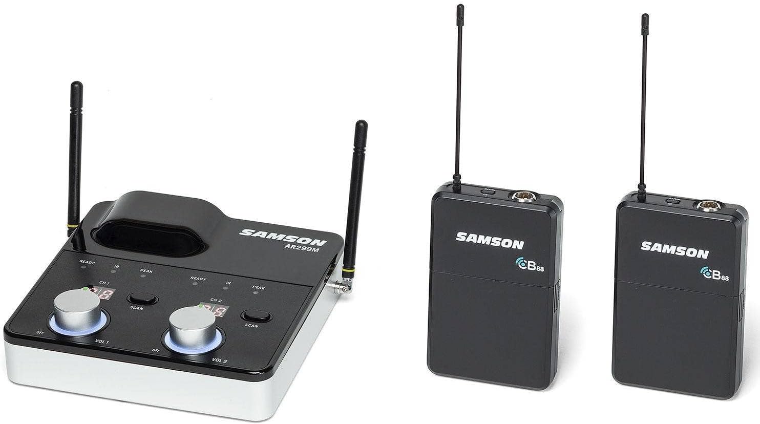 SAMSON Concert 288m Handheld Dual-Channel Wireless System (Band D)