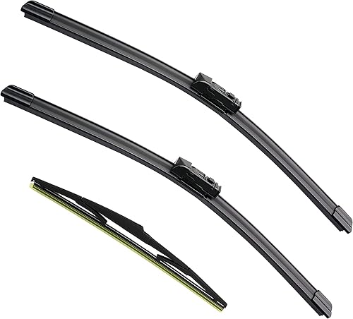 Miniatura 7 de 3 limpiaparabrisas de repuesto para Dodge Journey 2009-2019, Nissan Armada 2017-2021, repuesto de equipo original de 24 + 19 + 12 pulgadas (paquete