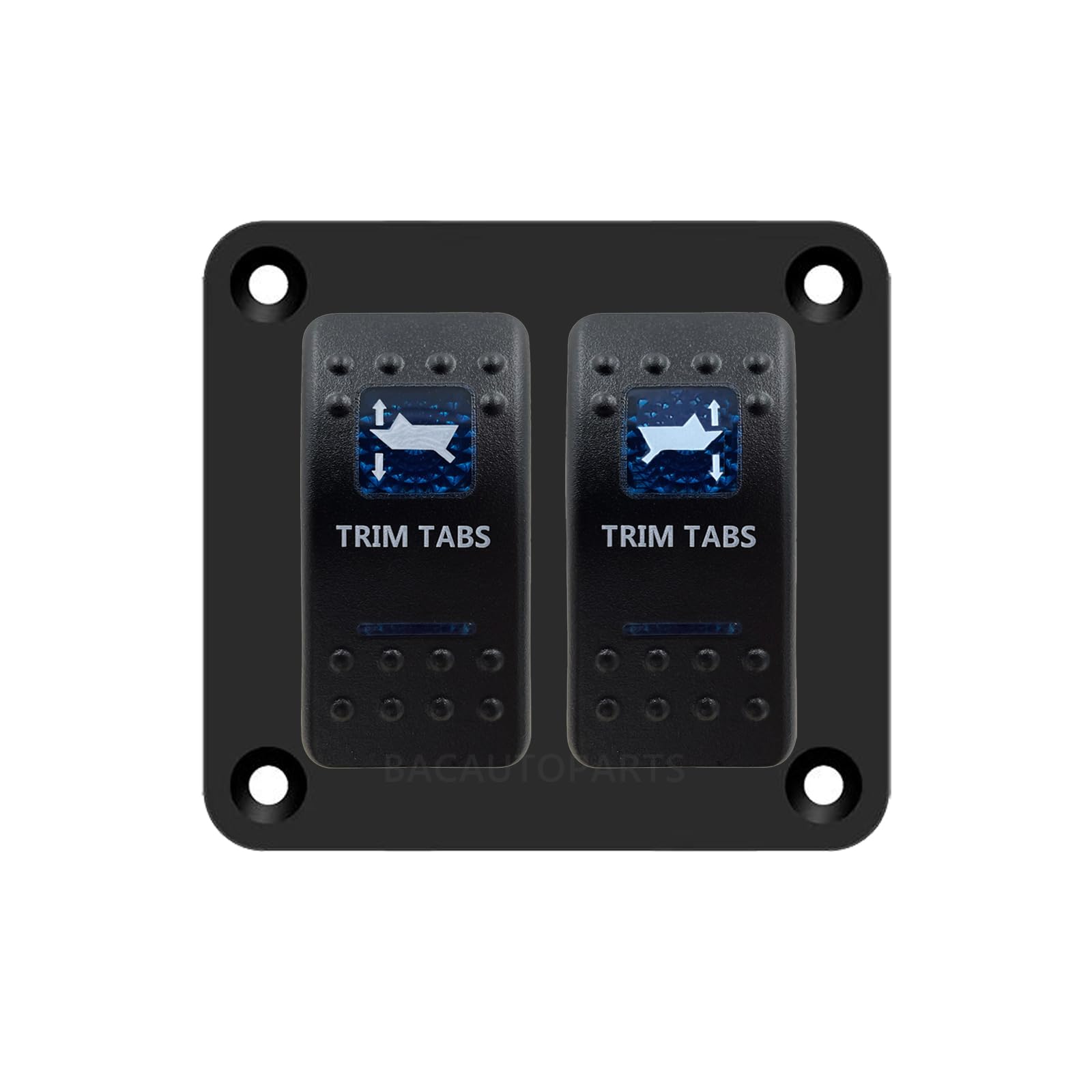 HOKAAER Arrows Momentary Rocker Switch Toggle (On)-Off-(On) 12V/20A 24V/10A