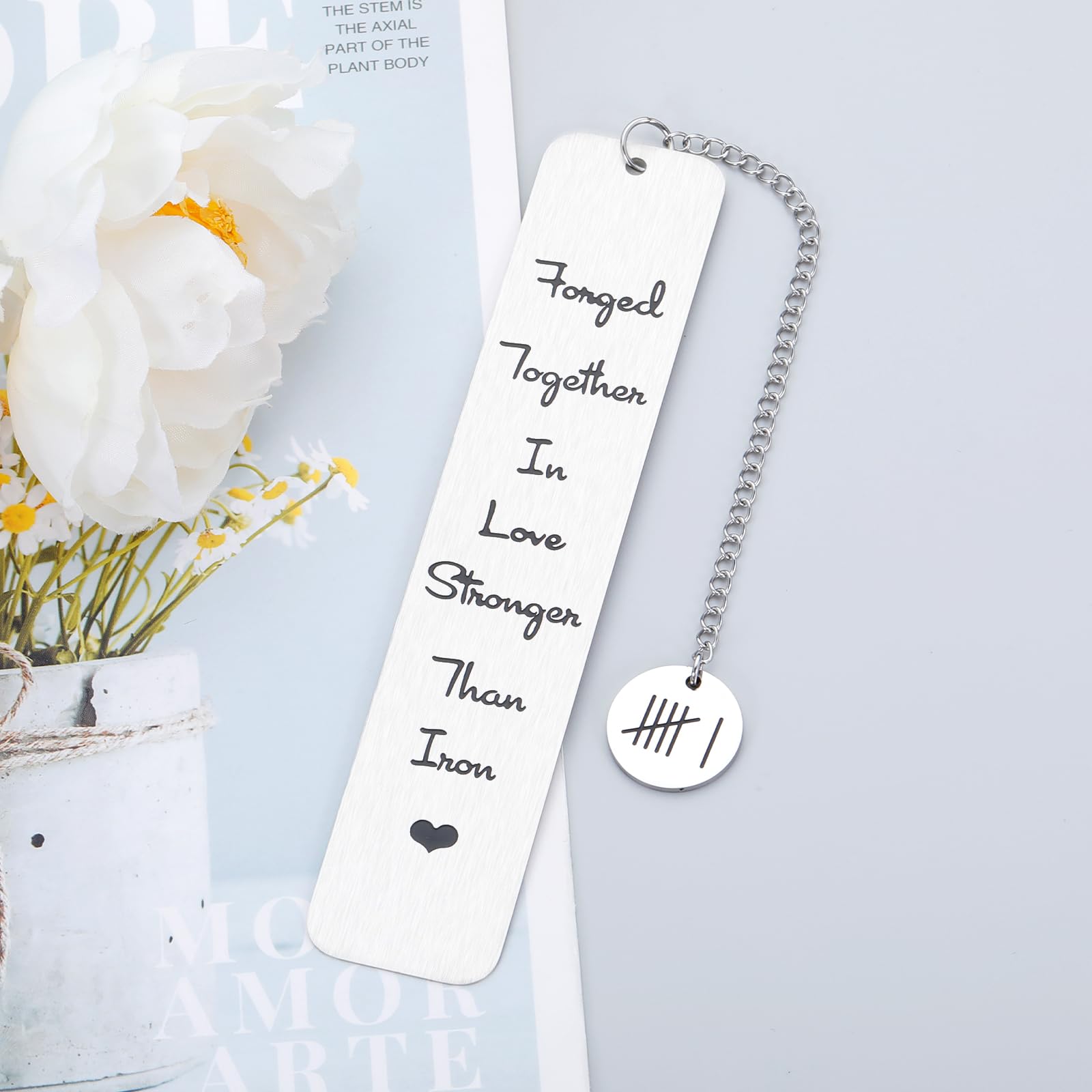Amazon.com: 6th Anniversary Bookmark Gifts for Her & Him