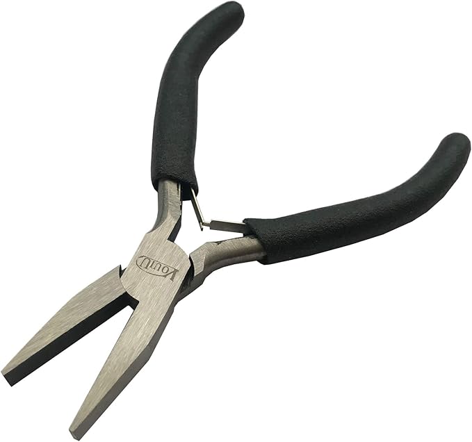 Amazon.com: vouiu Flat Nose Pliers Jewelry Making Tools : Arts, Crafts