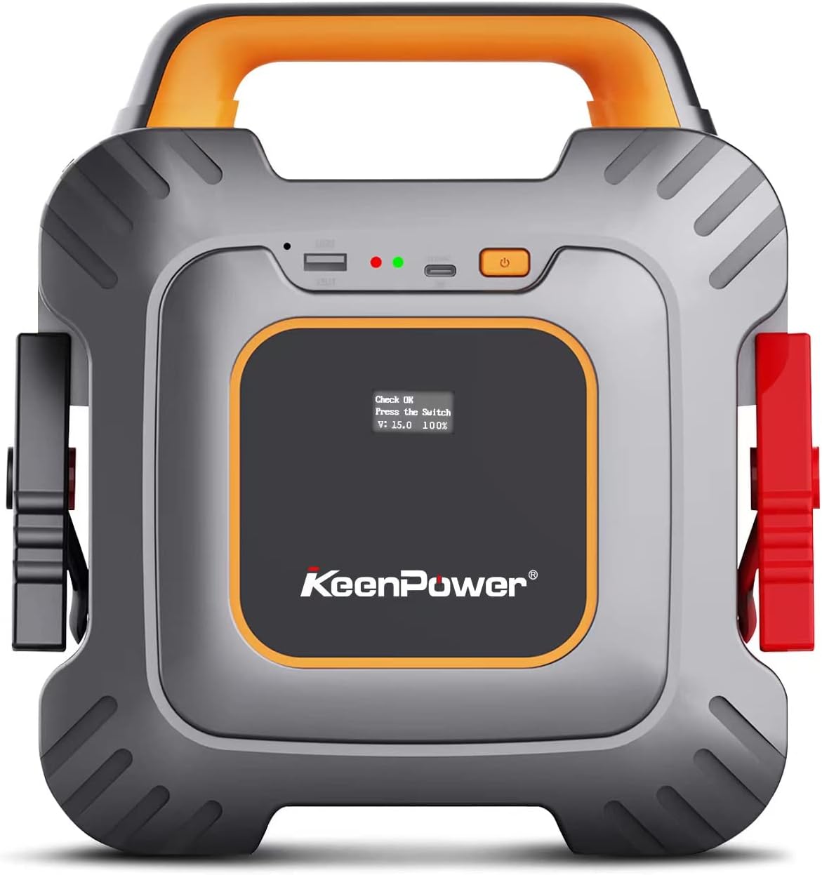 KeenPower SuperCap Portable Jump Starter 6000A Peak