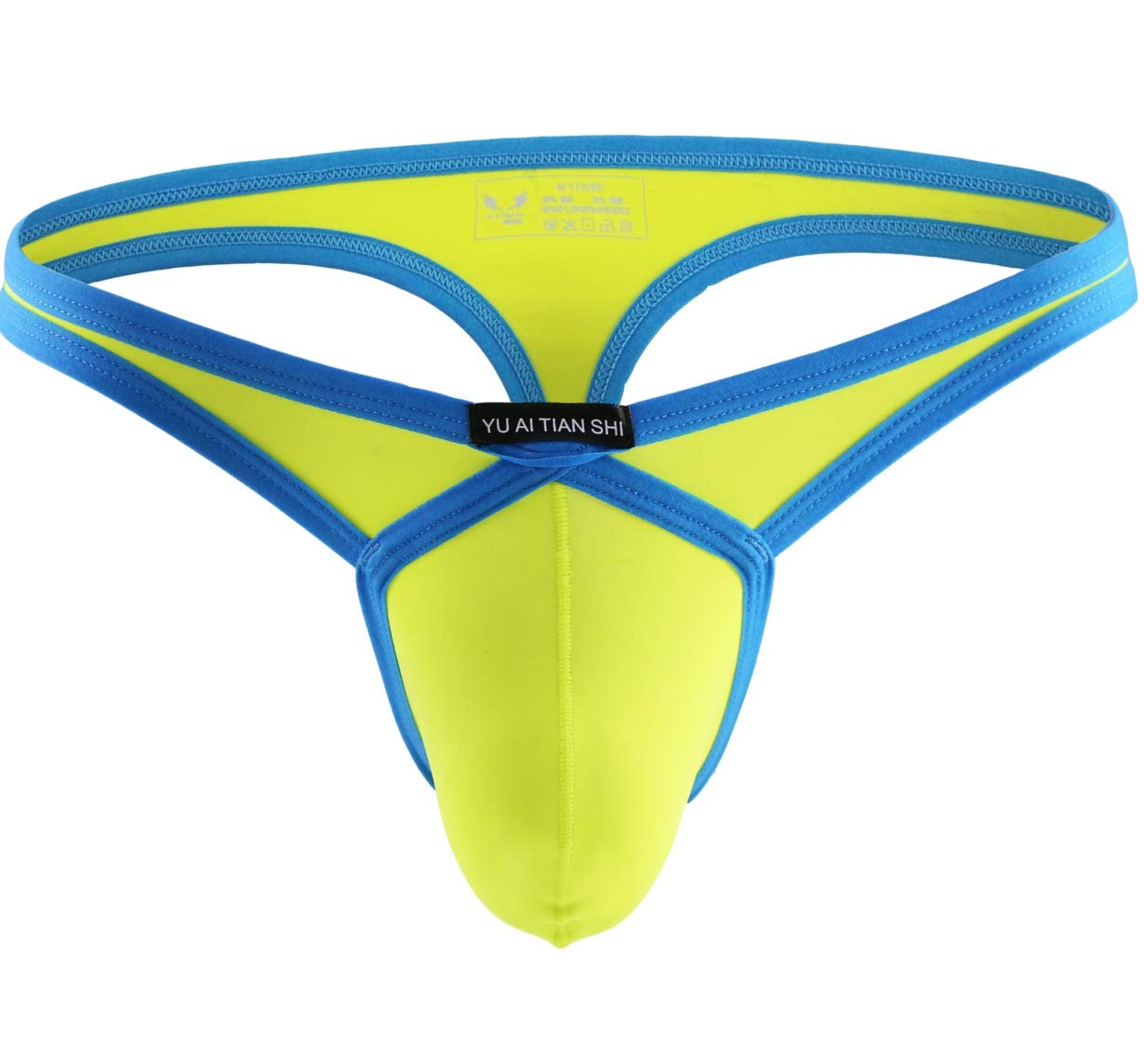 MuscleMate Men's Thong G-String Underwear, Men's Hot Thong G-String T-Back Underwear, Stretch Fit.