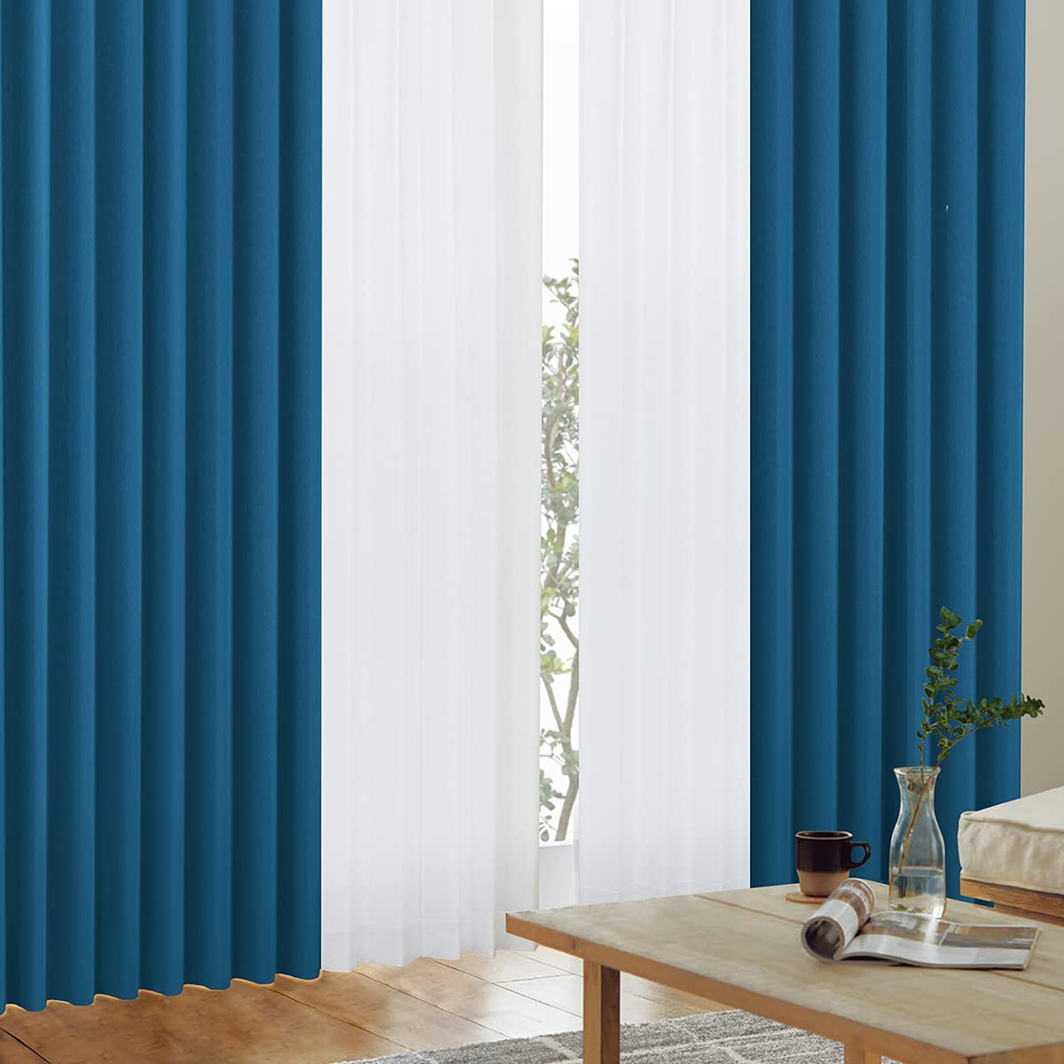 カーテンくれない 1級 遮光カーテン「K-wave-D-plain」 Amazon｜カーテンくれない 1級 遮光カーテン「K-wave-D-plain」セット