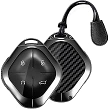 Metal Smart Key Case Cover Compatible with Chery for Jetour Dashing X-1 Plus DTC IDM 2022 2023 2024 4 Button Smart Key Case for Jetour Remote Key Holder Keychain Key Shell Protector Black