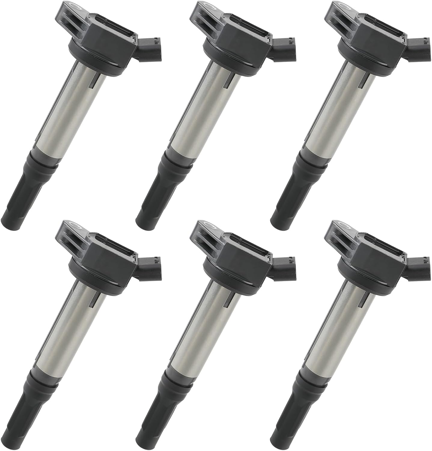 6PCS Ignition Coil 90919-A2007 Fit for Lexus ES350 RX350 RX450h for Toyota Avalon Camry Rav4 Highlander Sienna Venza, Replace UF487, C1601, DQ50140, CUF487, 5C1658