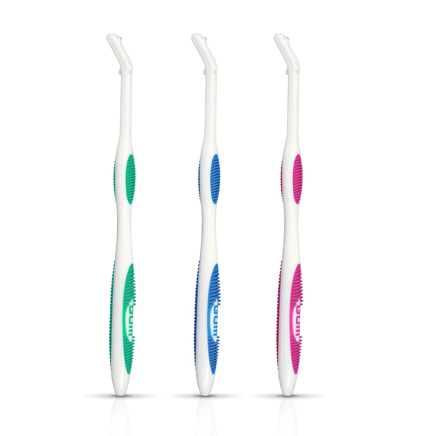 GUM Proxabrush Single-Ended Handle, 611PF, (Refill Brush not Included), Professional Sample, 12 Count
