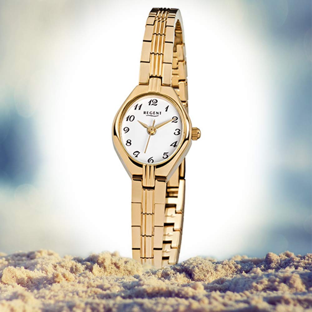 Regent elegante Uhr für Damen Blockband 6829.39.99