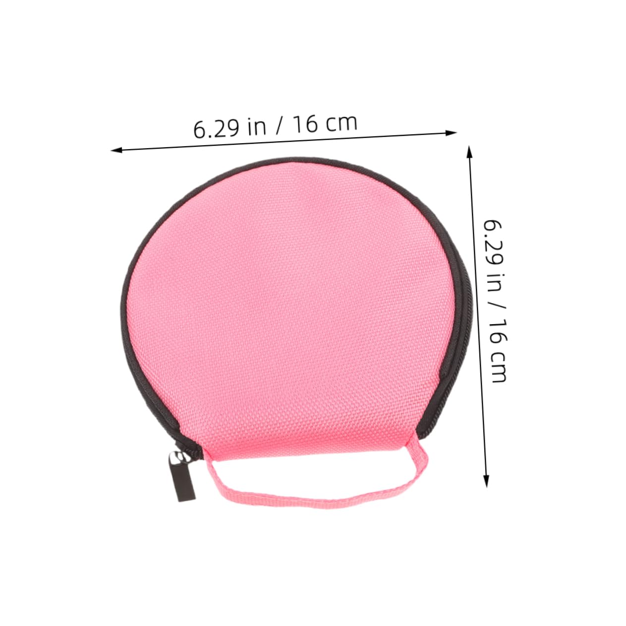 Cabilock 2pcs Oxford CD Holder Portable Disc Storage Organizer for Car Resistant CD Collection Bag Spacious Capacity for Travel Stylish Pink Design