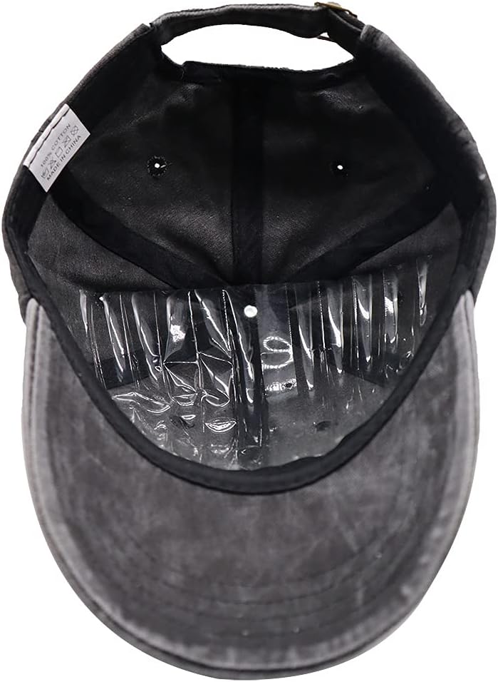 OASCUVER Lake Hair Don't Care Hat, Distressed Cotton Adjustable Lake Life Baseball Cap for Men Women - Image 6