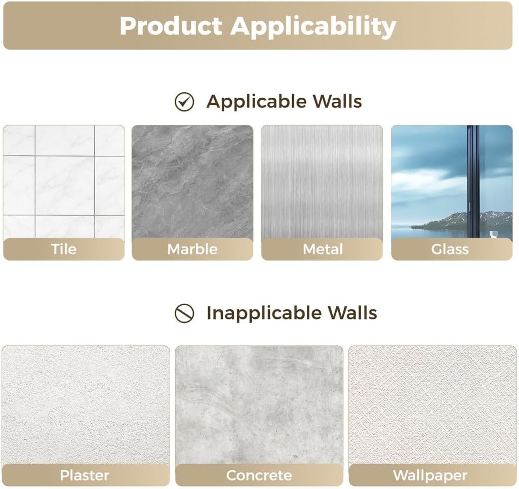 2 Pcs Shoe Racks Mounted Wall, Shoe Organizers Hanging Door With Adhesive Mounts, Over Door Storage Shoes Shelves, Space Saving Shoe Holders For Entrance, Bathroom