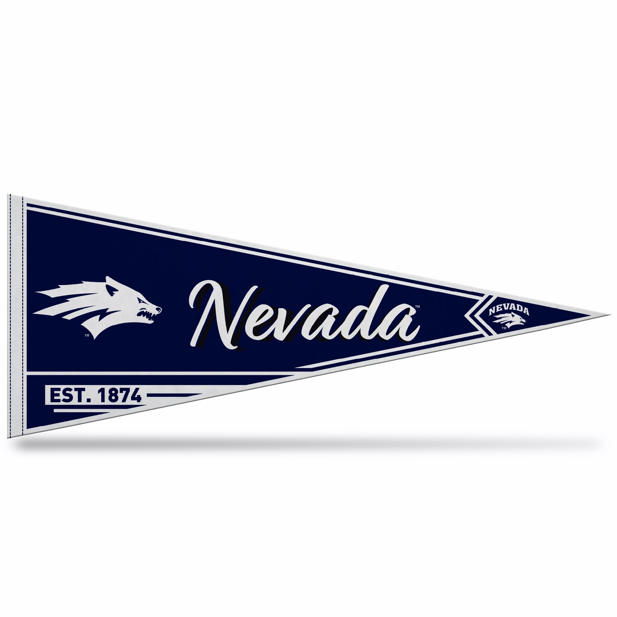 Rico Industries NCAA Texas Longhorns Classic 12" x 30" Soft Felt Pennant - EZ to Hang - Home Décor (Game Room, Man Cave, Bed Room)